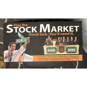 Play The Stock Market Board Game A Gift From Todd Hoffman